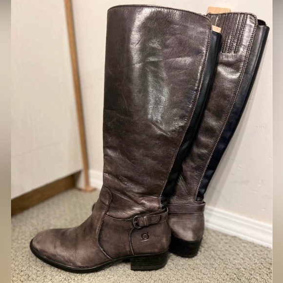 Born tall leather riding boots - size 9 - Picture 2 of 12